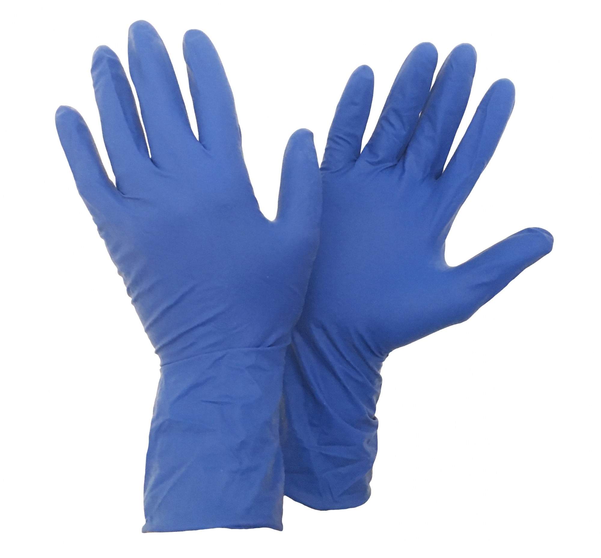 Перчатки нитриловые  /50пар/синие, черные/размер S